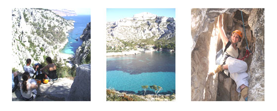 stage escalade et aventure dans les calanques